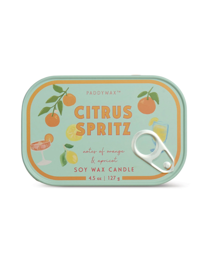 Citrus Spritz Bistro Tin Candle Paddywax