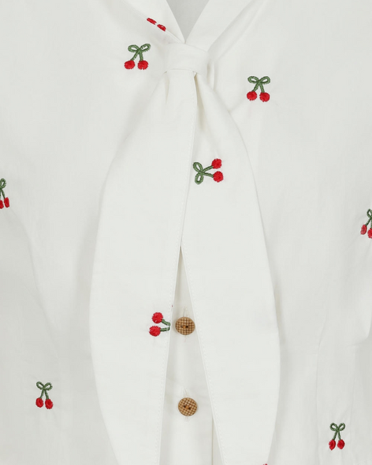 Retro Cherry Vibes Blouse