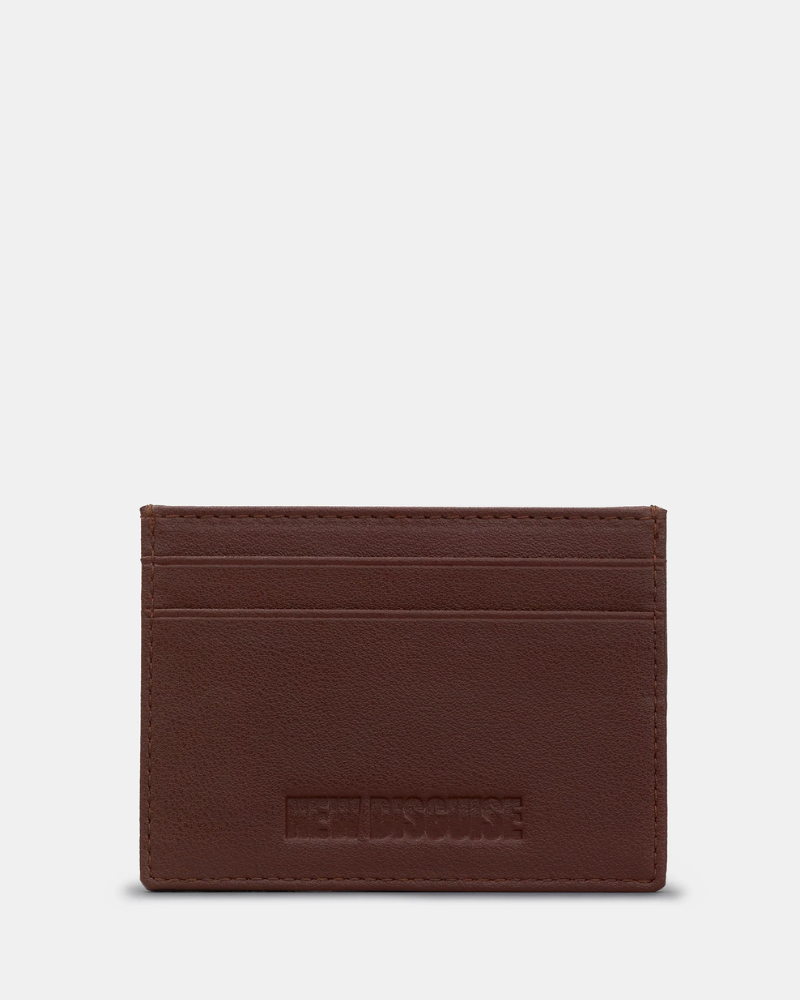 Bourbon Biscuit Vegan Leather Card Holder