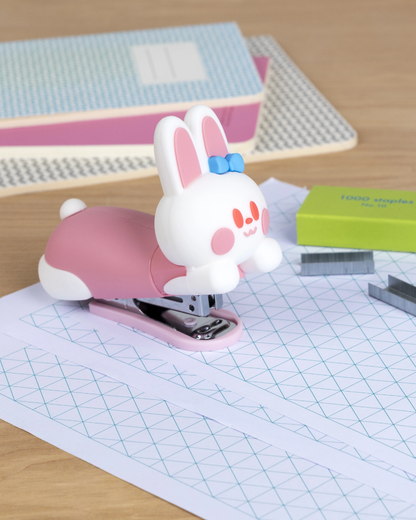 Cute Bunny Rabbit Mini Stapler With 1000 Staples