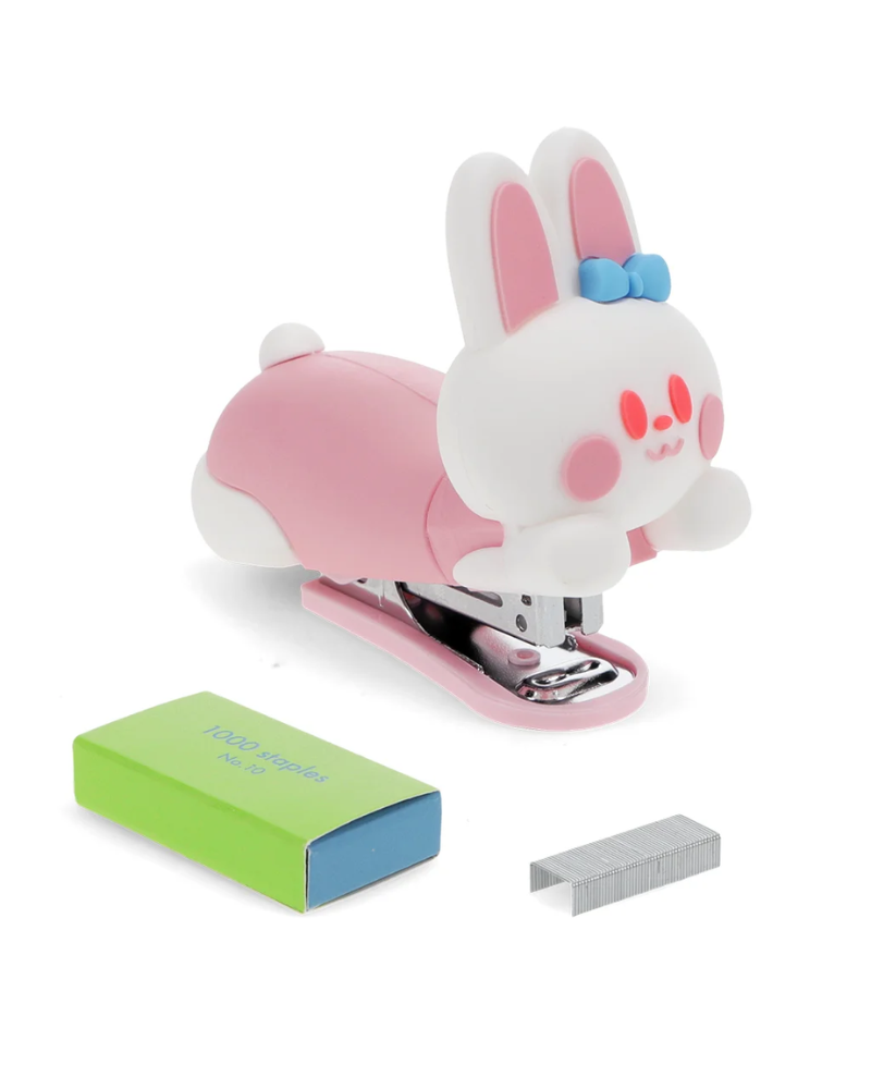 Cute Bunny Rabbit Mini Stapler With 1000 Staples