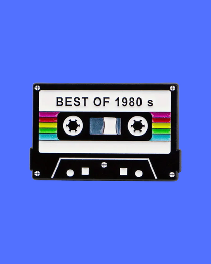 Best Of The 1980s Enamel Pin Badge