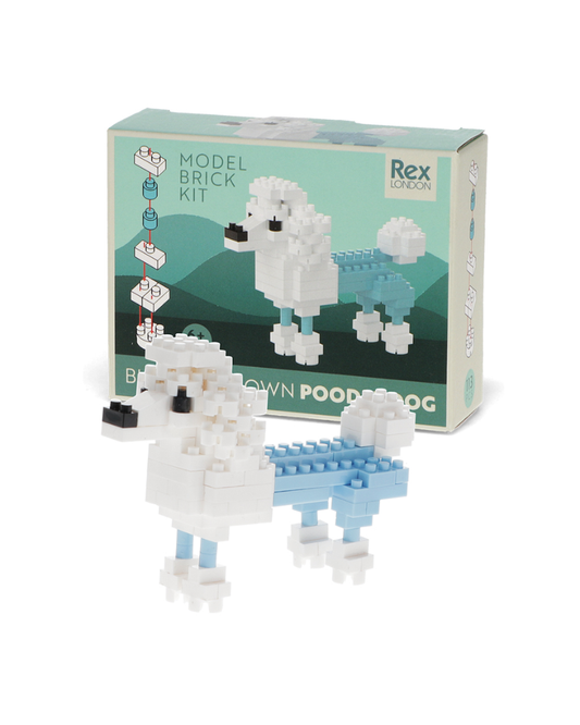 Build Your Own Poodle Dog Brick Kit
