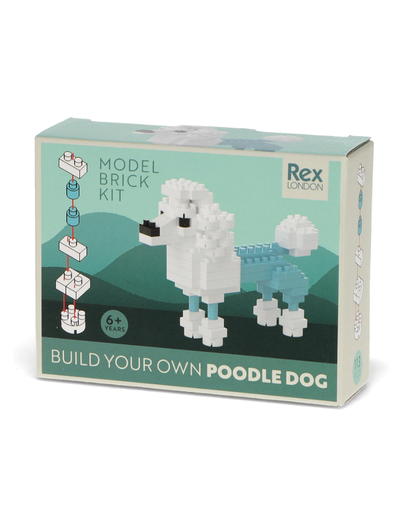 Build Your Own Poodle Dog Brick Kit