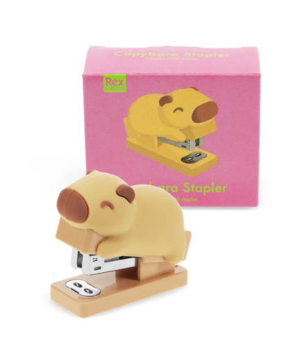 Cute Capybara Mini Stapler With 1000 Staples