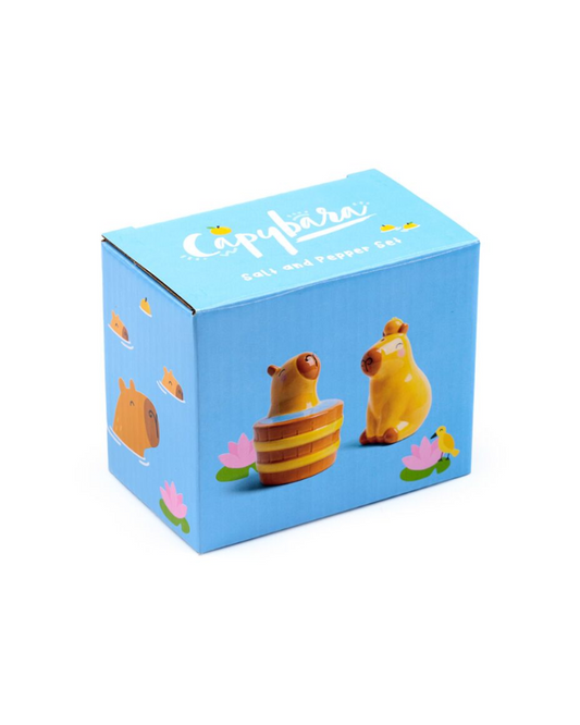 Cute Capybara Salt & Pepper Set