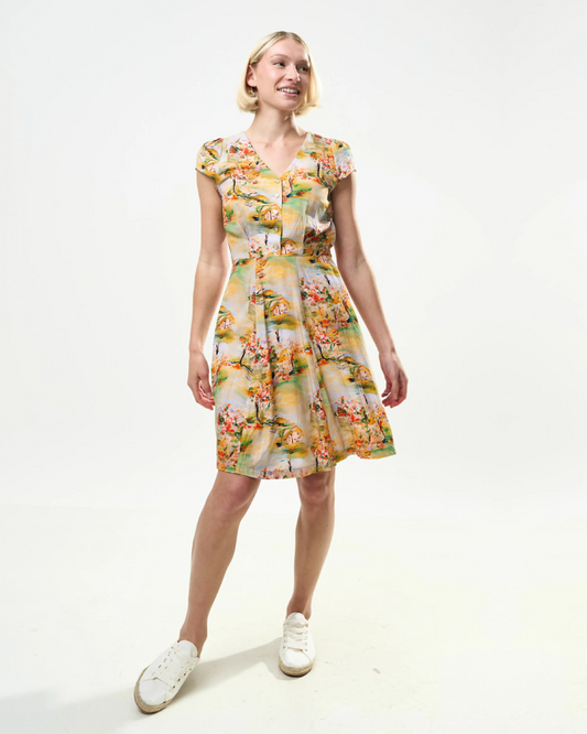 Cathleen Mini Orient Landscape by Louche London