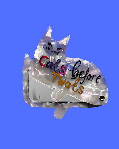 Cats Before Twats Compact Mirror