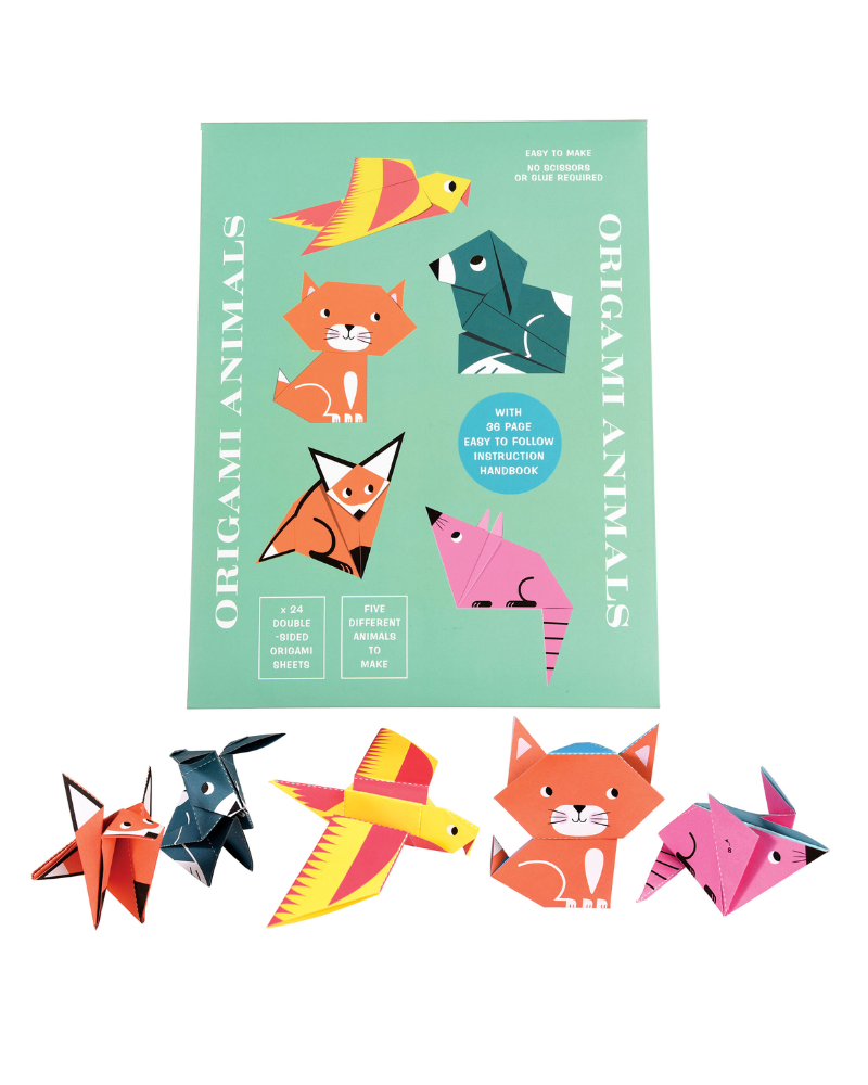 Make Your Own Origami Cardboard Animals