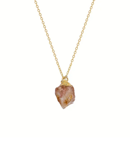 Natural Raw Gemstone Necklaces Assorted
