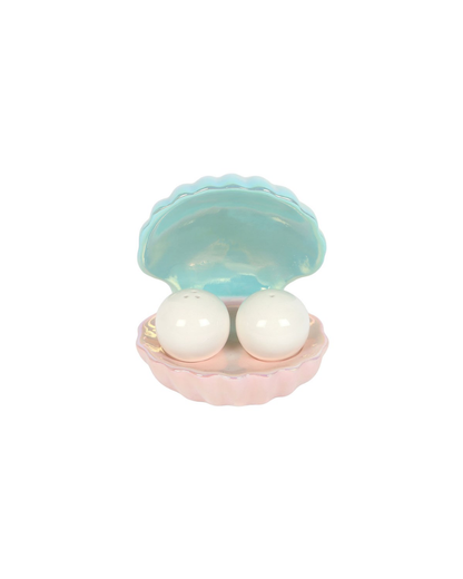 Clam Shell Salt And Pepper Set