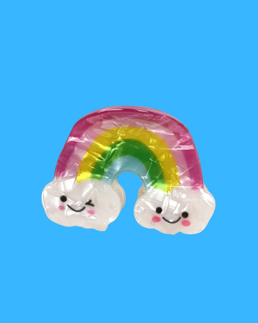 Cute Rainbow Hair Claw