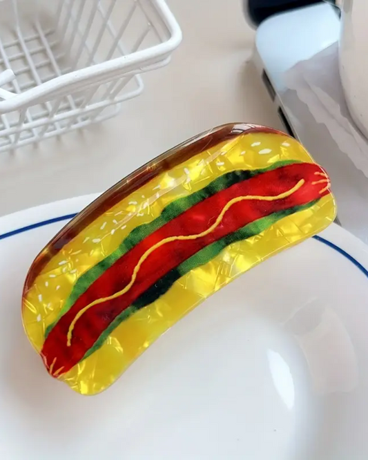 Hot Dog Hair Claw