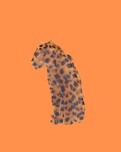 Leopard Big Cat Hair Claw