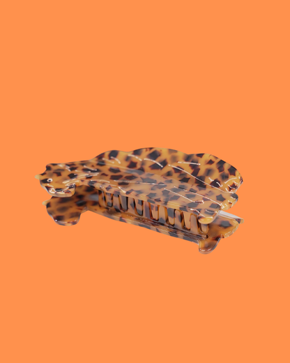 Leopard Big Cat Hair Claw