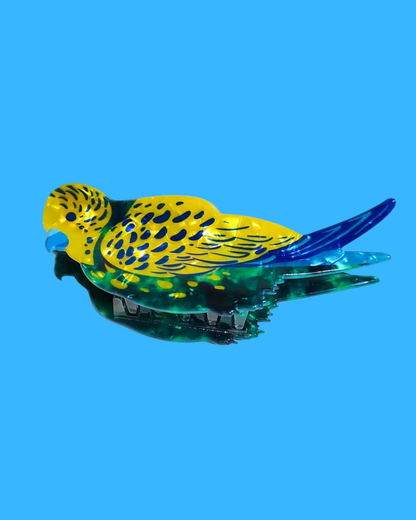 Tropical Parrot Hair Claw