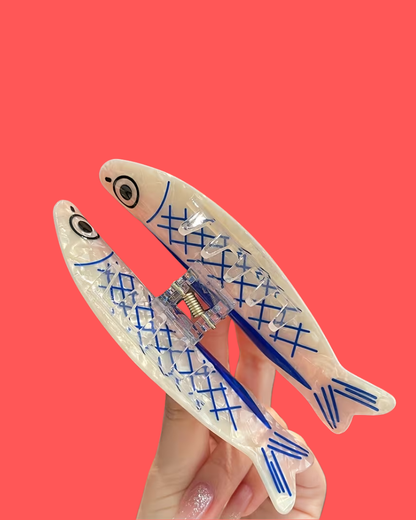 Sardine Fish Hair Claw