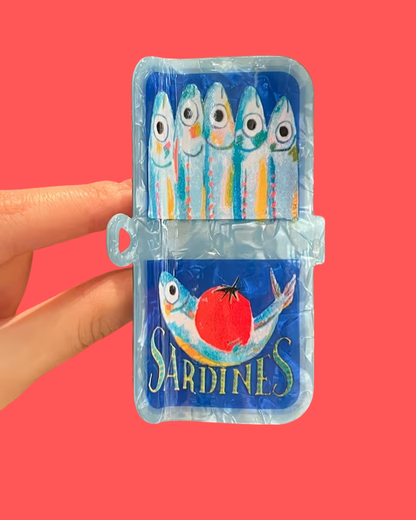 Sardine Tins Hair Claw