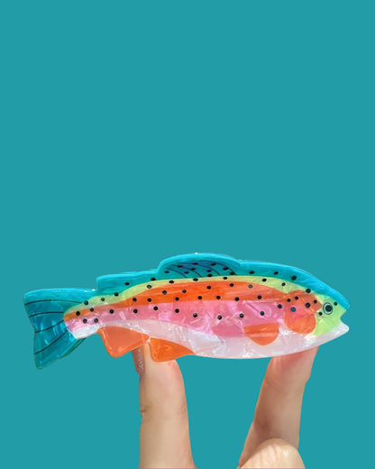 Salmon Fish Hair Claw