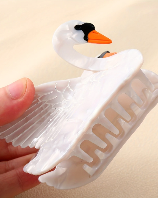 Swan Hair Claw