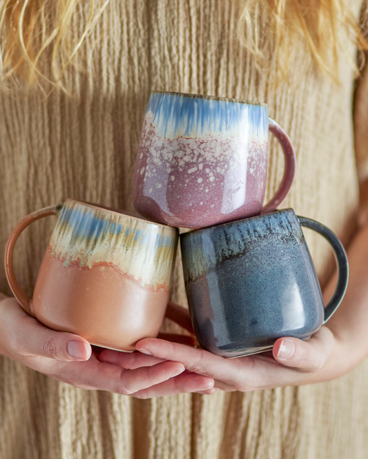 Cloe Glazed Mug Assorted