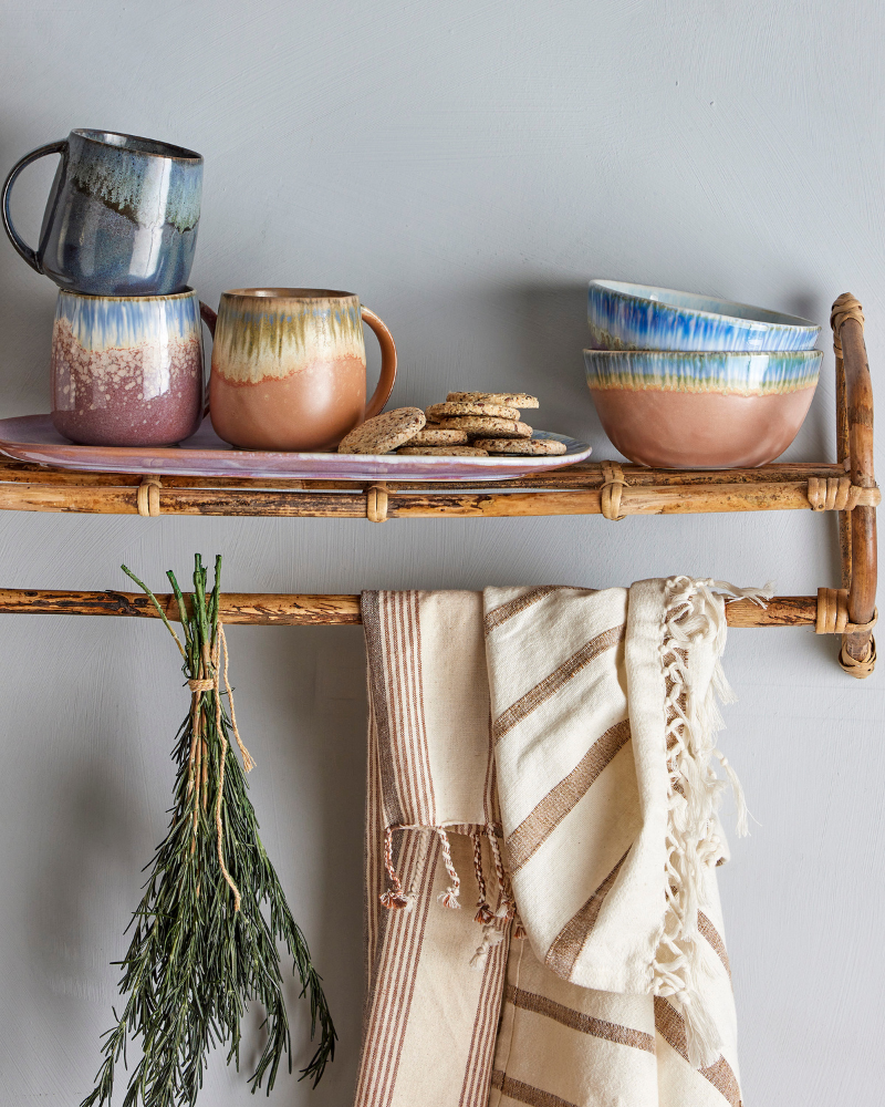 Cloe Glazed Mug Assorted