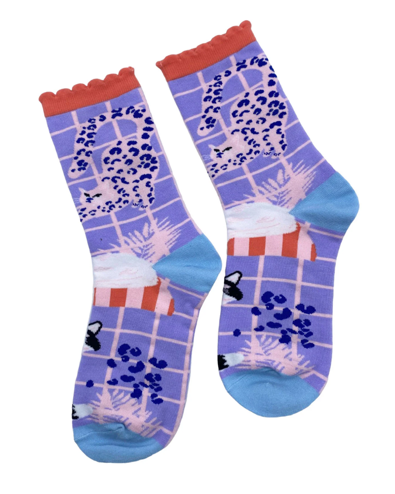 Catnip I Love Cats Unisex Bamboo Socks