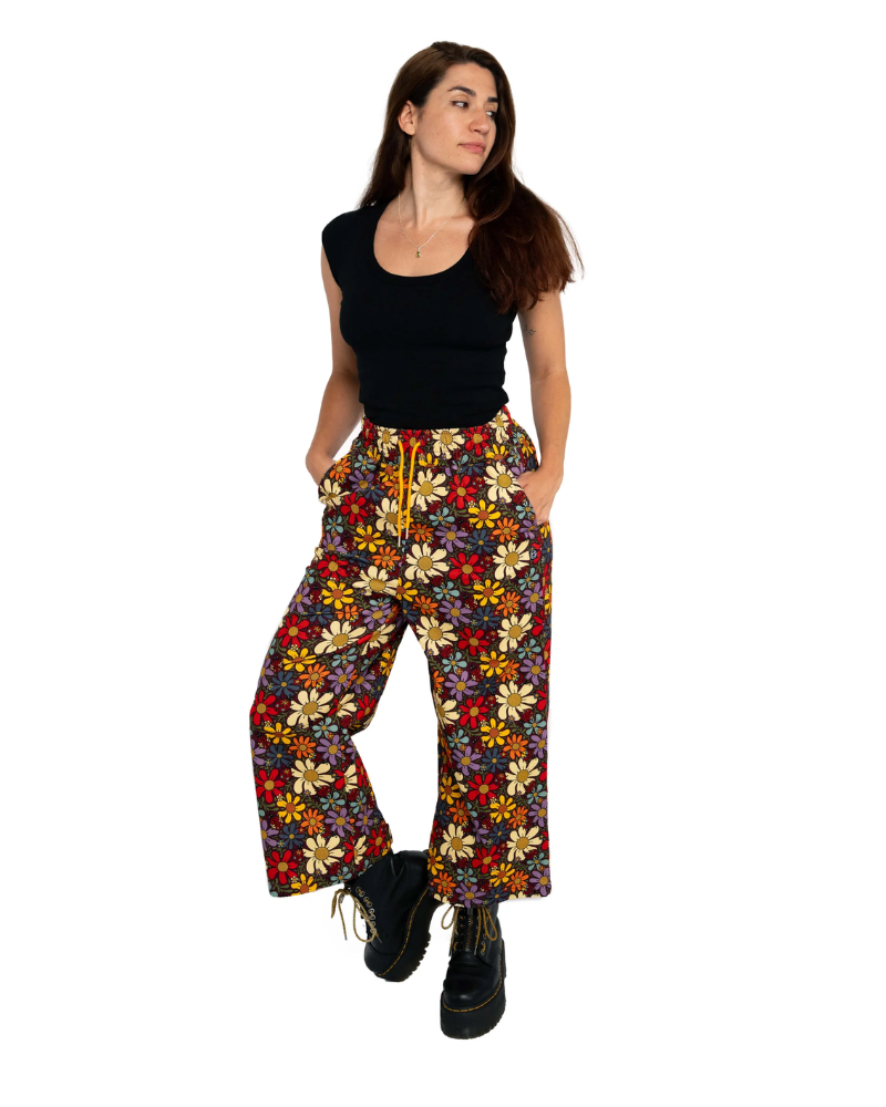 Love Bugs Unisex Cropped Trousers