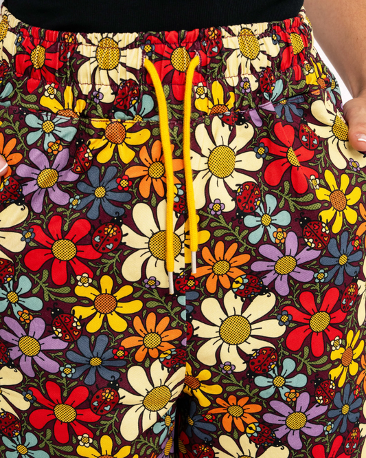Love Bugs Unisex Cropped Trousers