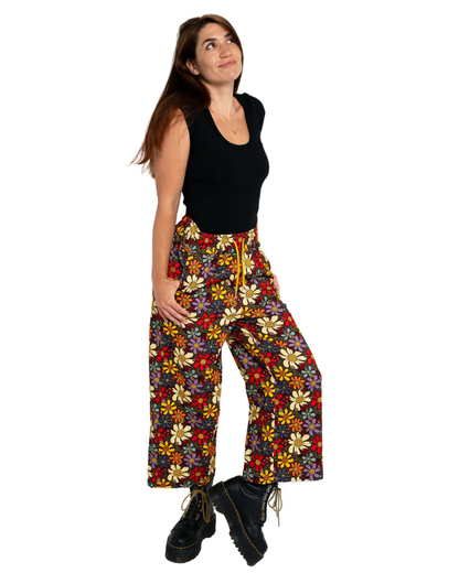 Love Bugs Unisex Cropped Trousers