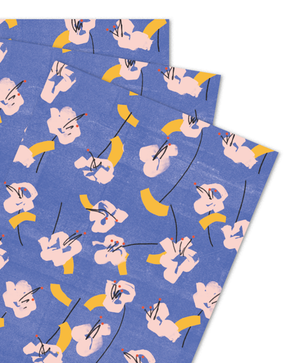 Sakura Floral Giftwrap Sheet