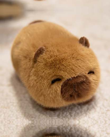 Cute Capybara Log Plush Toy