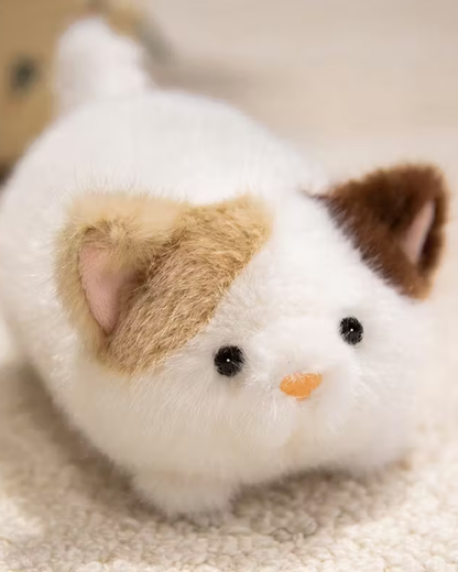 Cat Log Plush Toy
