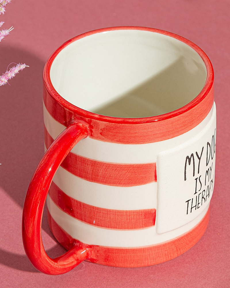 My Dog Is My Therapy Mug