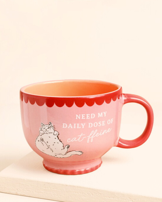 Daily Cat-ffeine Cat Lover Mug