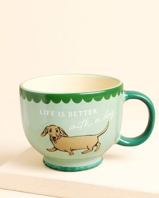 Life Is Better Dog Lover Mug