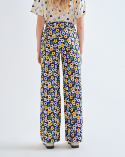 Daisy Print Trousers