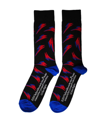 David Bowie Flash Unisex Socks