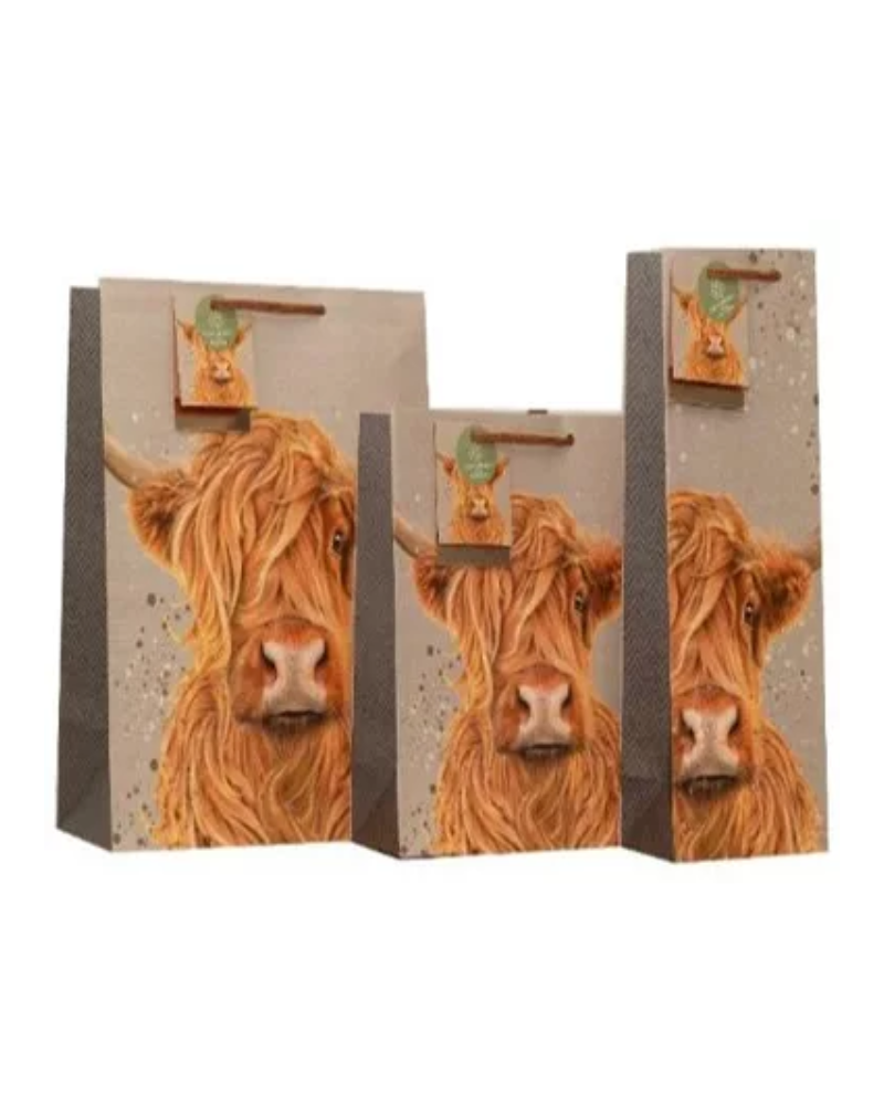 Highland Cow Gift Bag