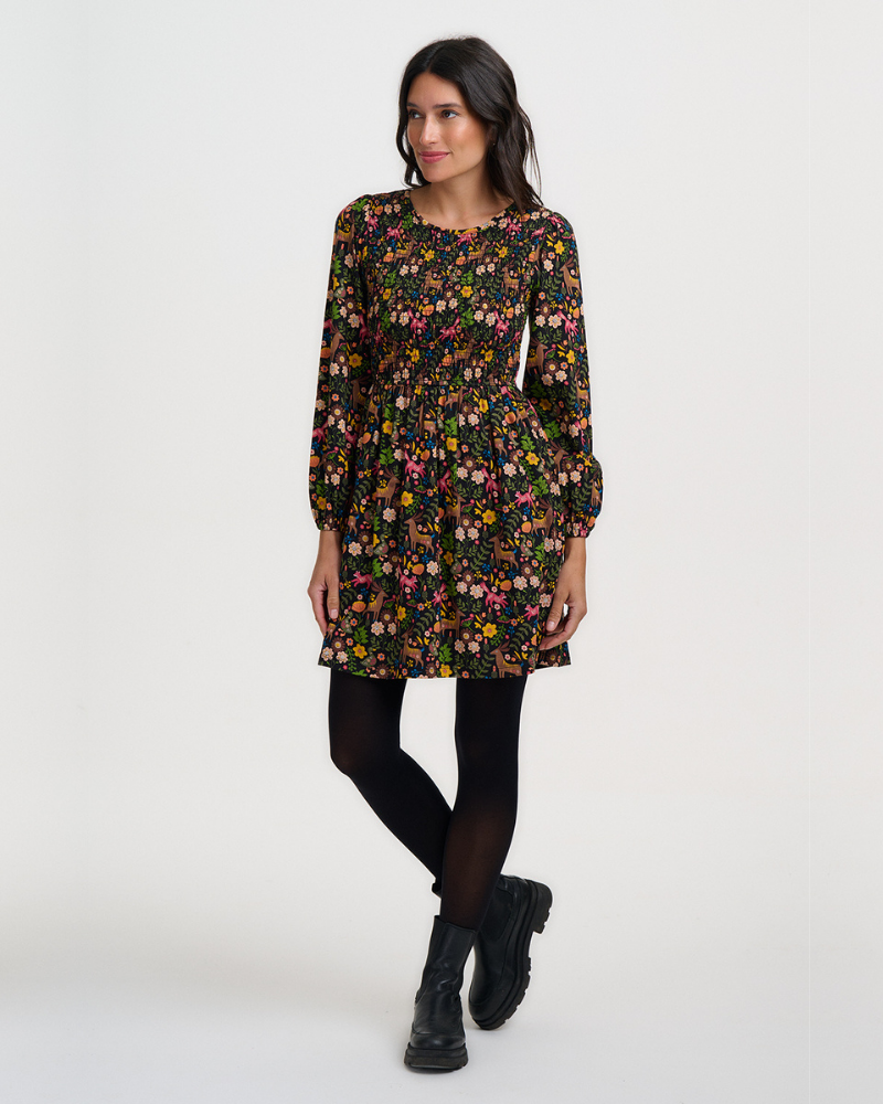 Dee Dee Forest Folklore Mini Dress