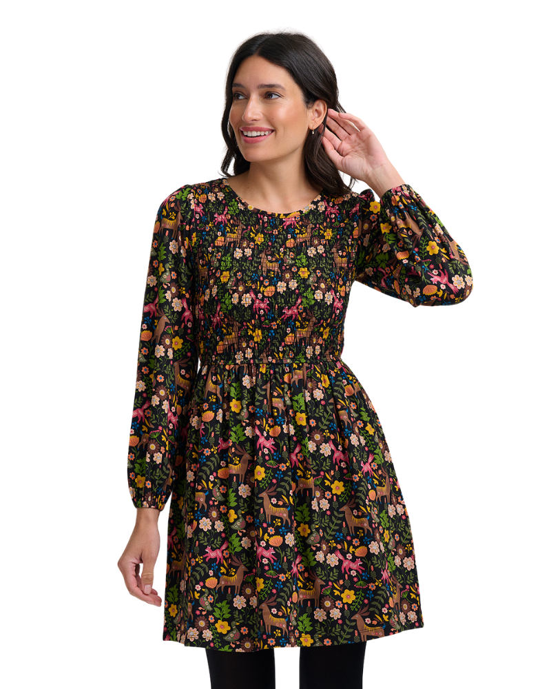 Dee Dee Forest Folklore Mini Dress