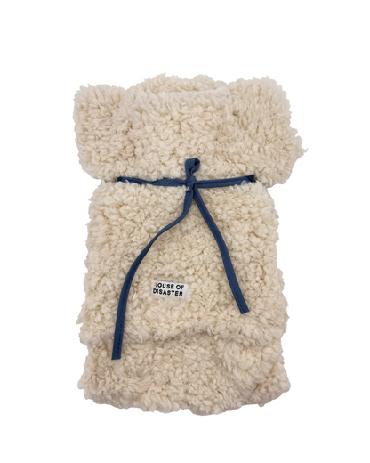 Bichon Frisé in Scarf Hot Water Bottle