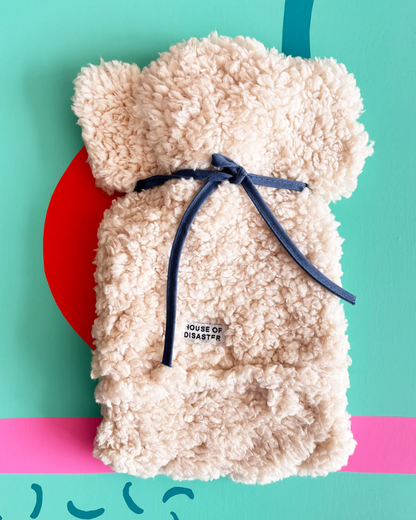 Bichon Frisé in Scarf Hot Water Bottle