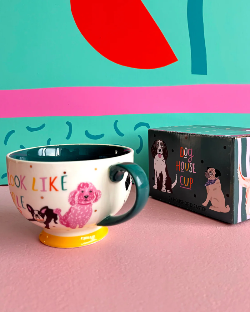 "Do I Look Like A People Person" Dog House Cup