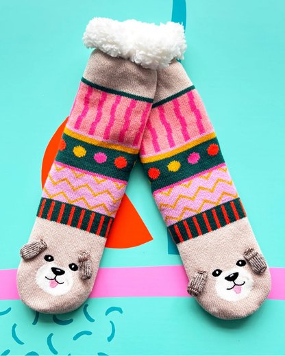 Dog House Slipper Socks