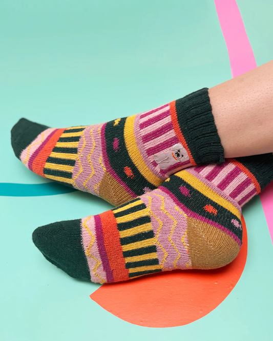 Dog House Fair Isle Socks