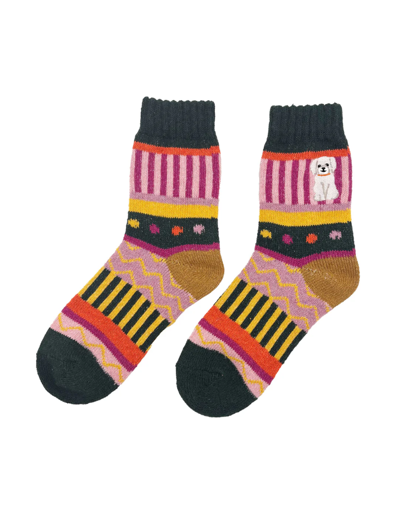 Dog House Fair Isle Socks