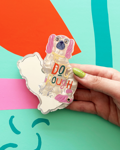 Dog House Rough Compact Mirror