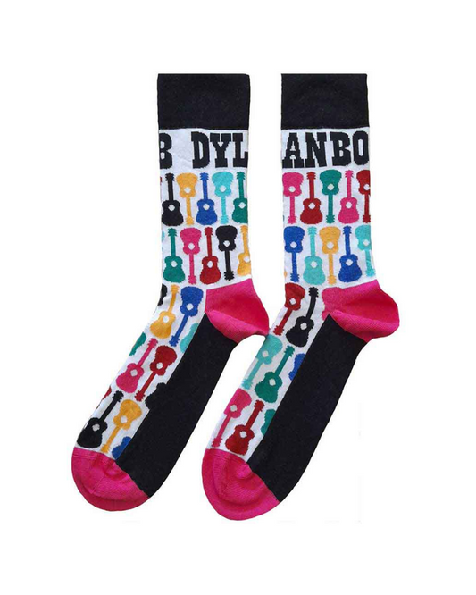 Bob Dylan Guitar Unisex Socks