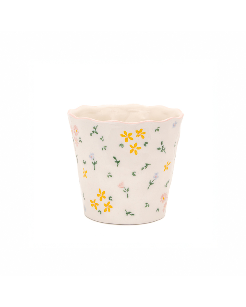 Ditsy Floral Planter